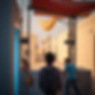 Community Vibes in Al Maskan Vibrant community atmosphere in Al Maskan