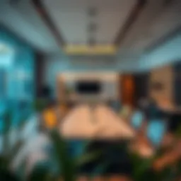Modern facility management office