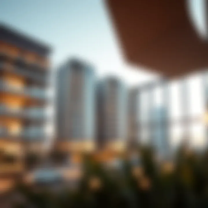 Market trends in Dubai's real estate depicted in infographics