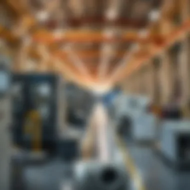 Inside a Prominent Manufacturing Facility in Al Quoz Inside a prominent manufacturing facility in Al Quoz, highlighting advanced machinery