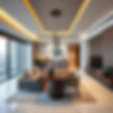 Modern Apartment Interior Luxurious apartment interior showcasing modern design