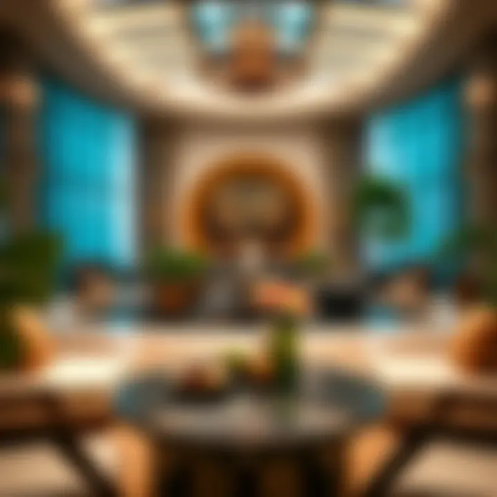 Luxurious amenities available at Como Residence Palm highlighting opulence
