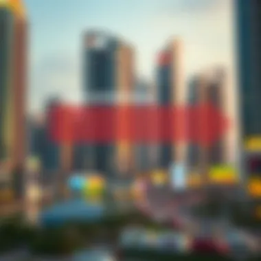 Infographic depicting the advantages of Dubai Commercity