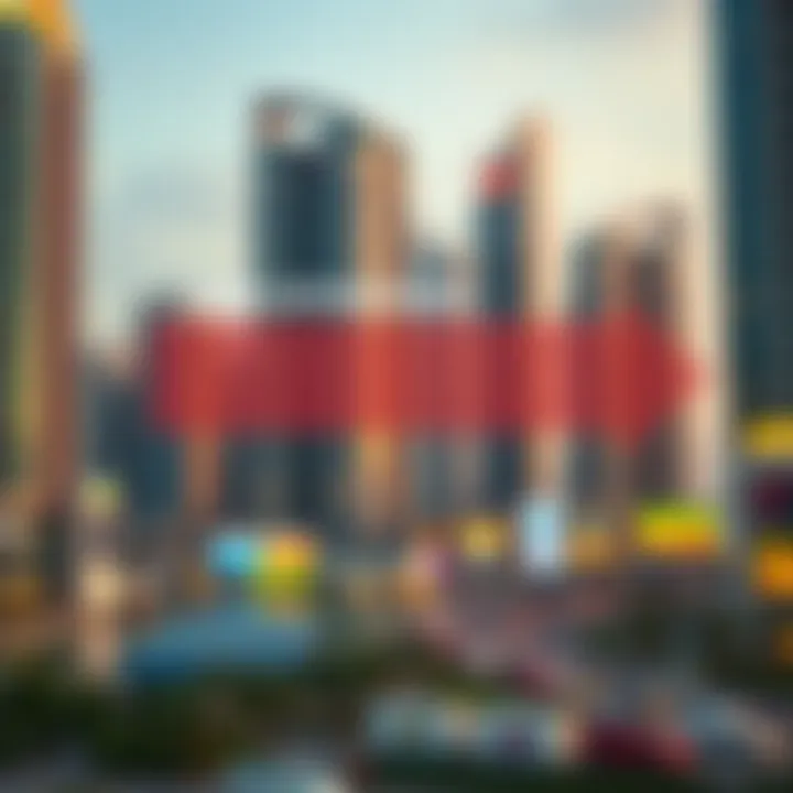 Infographic depicting the advantages of Dubai Commercity