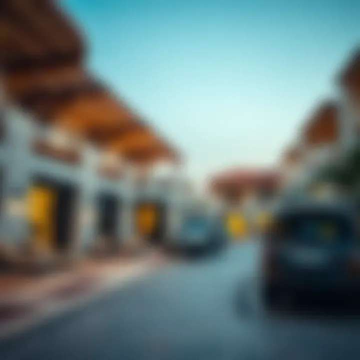 Inviting community spaces in a vacation neighborhood