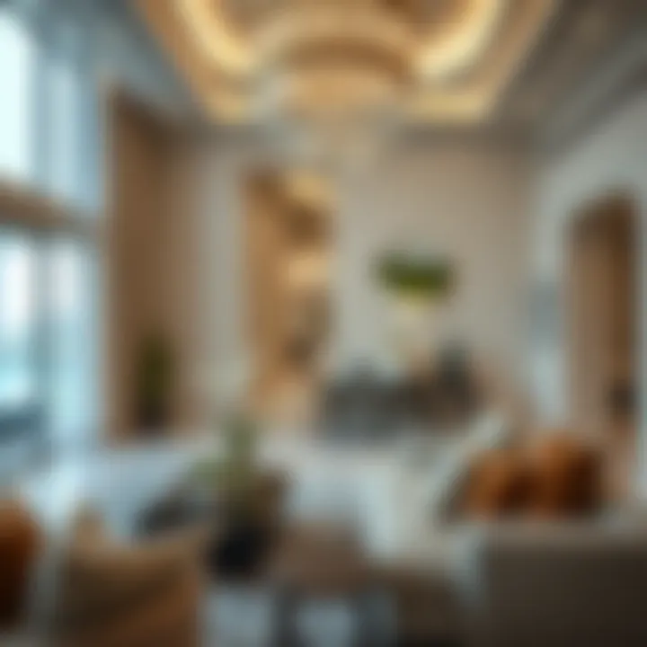 Stunning interior design of a vacation rental
