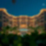 Luxurious view of Meliá Desert Palm Dubai's exterior