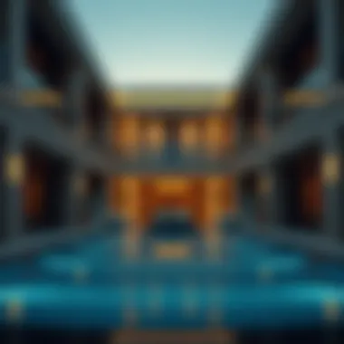 Architectural elegance of تلال جميرا's modern homes