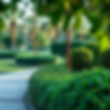 Lush Green Spaces at Golf Promenade Stunning landscape features and green spaces within the Golf Promenade community