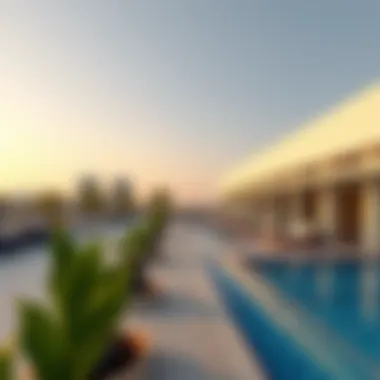 Contemporary Amenities at Golf Promenade Modern amenities available at Golf Promenade, including pools and recreational areas